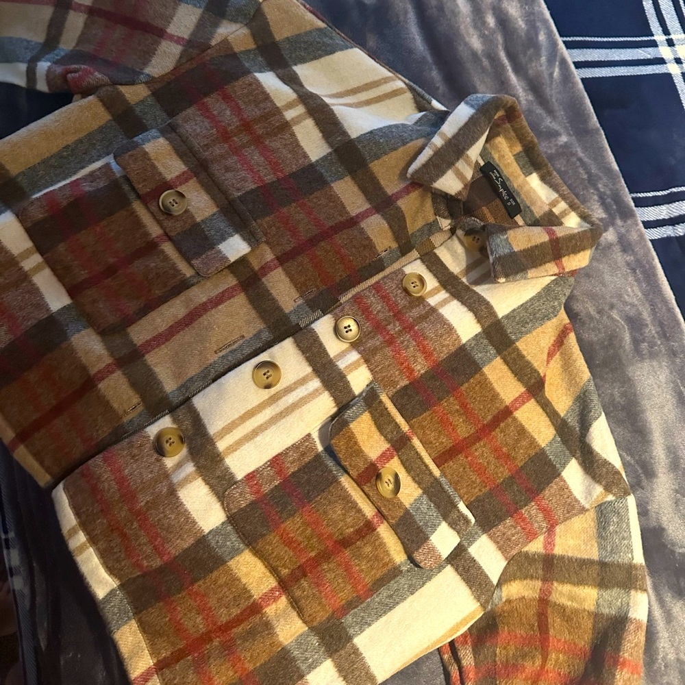 Light flannel jacket